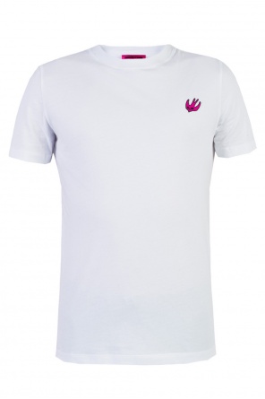 T-shirt z naszytym logo marki, zdjęcie 1 T-shirt z naszytym logo marki od McQ Alexander McQueen